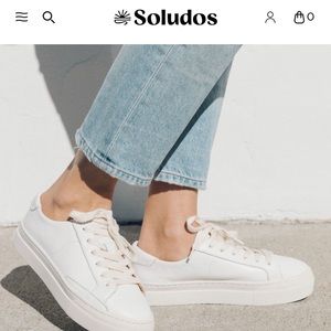 NWT Soludos Ibiza Platform Sneaker size 6!